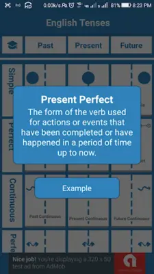 English Tense Practice android App screenshot 1